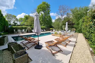 Image de Gite 4800m2 Villa 206m2 4* 5Ch15P Piscine chauffée partagée Vignoble Sancerre 18
