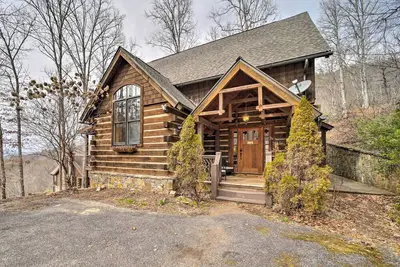 Image de Mtn-View Cabin: Deck, Grill & Fire Pit in Franklin