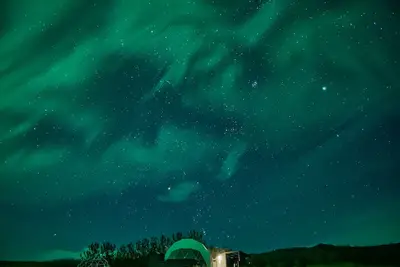 Image de Romantic Dome w/great view - Perfect for Northen lights gazing