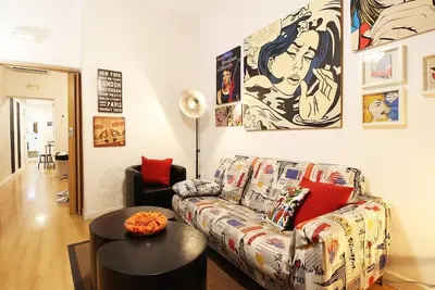 Céntrico Apartamento Estilo Pop-Art