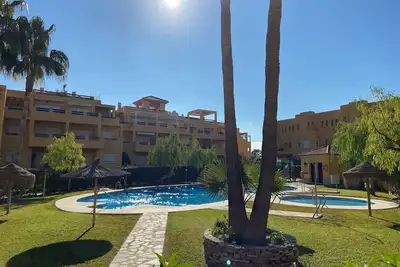Image de A stunning 2 bedroom apartment 5 min walk to the beautiful beaches of Vera Playa