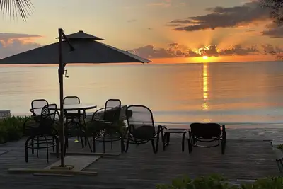 Windsong -  Beachfront Home and Canal Dockage! Best of Both Worlds