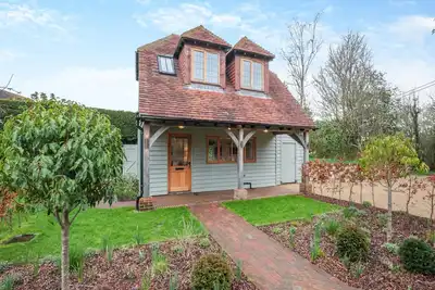 A stunning barn conversion that sleeps two and is located in the heart of Sussex.