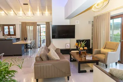 Image de Cozy Aparrment 5 min from the Nidri beach