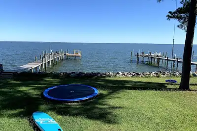 Waterfront home, private dock, great views