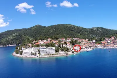 Appartement de deux chambres prés de la plage Brna, Korcula (A-20827-a)
