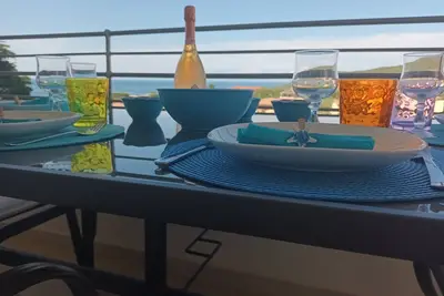 Image de La Maris, appartement cosy, vue sur mer.