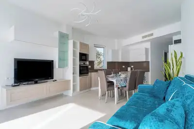 Image de Appartement 'Suite Buena Vista' avec vue sur la mer, balcon et climatisation