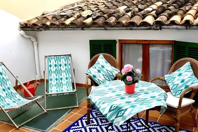 Image de Maison de vacances 'Bonavista' avec terrasse privée, Wi-Fi et climatisation.