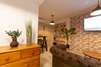 Image de Vintage Movie. The luxury apartment