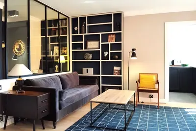 Image de Parisapartmenteiffel \nElegant 46 m² near Eiffel & Seine Large Terrasse