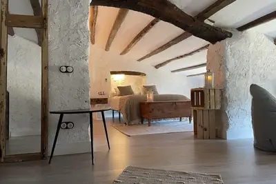 Image de Mediterranean country house, total nature and close to the beach. We speak German.