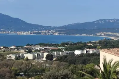 Image de Studio Terrasse Vue sur la baie d'Ajaccio