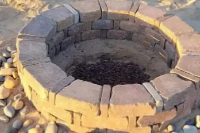 Image de Outdoors fire pits w/ Beautiful Stars & Moon view