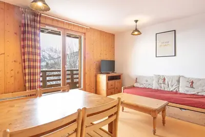 Image de Appt vue montagne 4/6 pers, lumineux, balcon