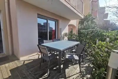 Image de Cap D'Agde T2 rez de chaussée pour 4 personnes climatisé secteur plage des Falaises