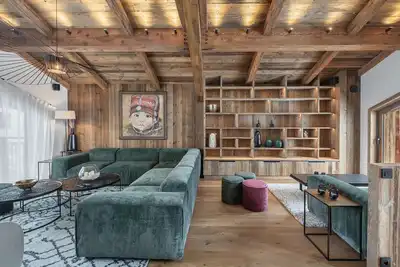 Image de Chalet luxe avec piscine, sauna, et accès facile pistes Courchevel