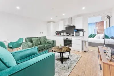 Image de Modern 1 Bed Apartment in Burton-on-Trent