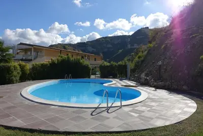 Image de Maison de vacances \"Terrazzo A9\" avec vue sur mer, piscine partagée & Wi-Fi