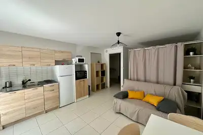 Image de le pitchounet studio tout équipé avec terrasse