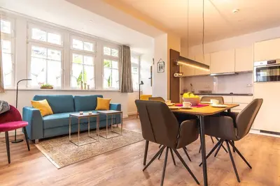 Image de Ferienwohnung 13 Villa Eden - A. 3. 1, Apartment 13 / 2-raum-fewo mit Balkon