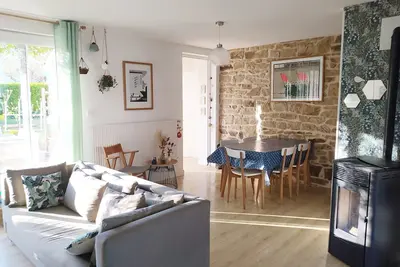 Image de Agréable maison à Fouesnant avec jardin
