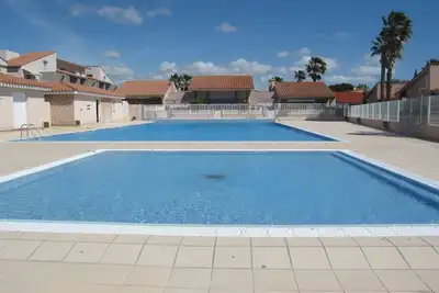 Image de Appartement T2 avec 5 couchages, piscine, tennis, proche plage et port, animaux admis - Saint-Cyprien