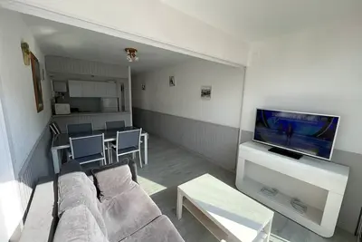 Image de T2 lumineux 4 pers, parking sécurisé, proche port et plage - St-Cyprien