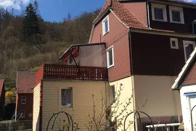 Image de Romantic vacation home with beautiful roof terrace with river view, garden, barbecue