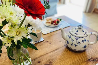 A perfect, peaceful countryside retreat with walks from the door.