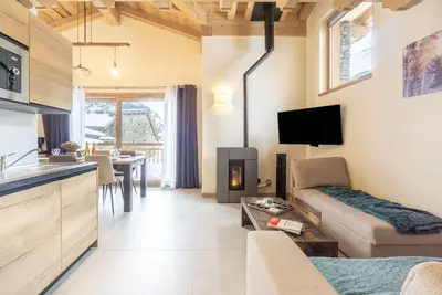 Image de Chalet \"La Parrachée\", avec balcon, Wi-Fi et climatisation