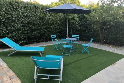 Image de Maison entièrement clôturée à 2mn en voiture de la plage