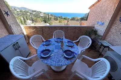 Image de Duplex a Pramousquier - vue mer