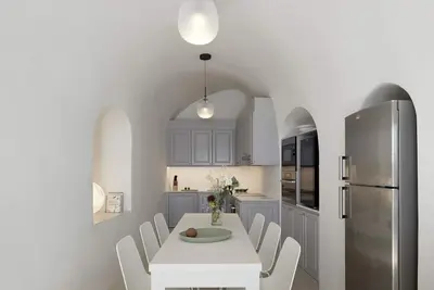 Image de Inspiring Santorini Villa | 2 Bedrooms | Villa A1 | Beautiful Caldera Sunset View & Air Conditioning | Fira