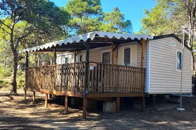 Image de Mobil Home Tout Confort - Clim/Tv - 3 chambres - Récent - 30m² 6 personnes