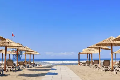 Steps to Old Town Ulcinj! Outdoor Pools, Free Parking, Balcony, Spa Resort!