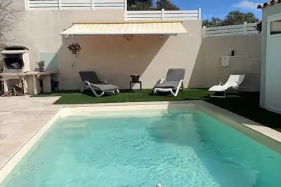 Image de Villa avec piscine privée sécurisée  à 9km  de la mer