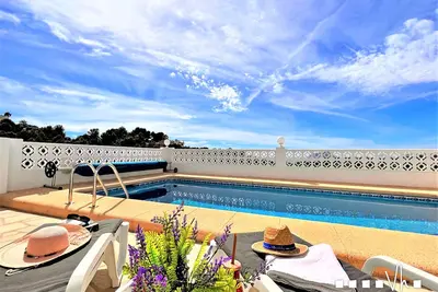 Champy - Belle maison à Moraira avec vue sur la mer