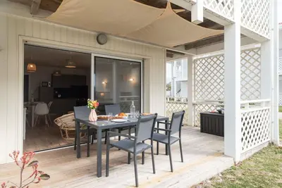 Image de Bel appartement pour 4 personnes avec piscine, Wifi, Tv, terrasse, animaux admis et parking