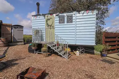 Image de Ketburn Shepherds Hut At Balnab Farm, pet friendly in Whithorn
