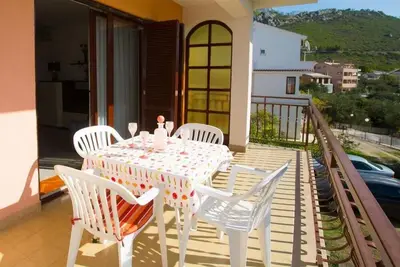 Image de Appartement d'une chambre avec la terrasse Promajna, Makarska (A-20785-b)