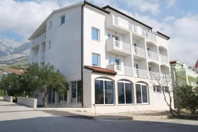 Image de Appartement de deux chambres avec le balcon et la vue sur le mer Promajna, Makarska (A-20786-a)