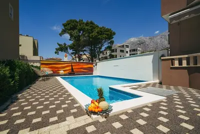 Image de Appartement d'une chambre avec le balcon Promajna, Makarska (A-20882-d)