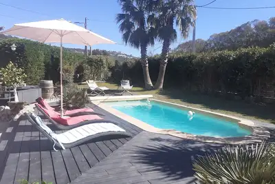Image de Villa Les Palmiers, à 15 min de Monaco, Nice et du bord de mer.