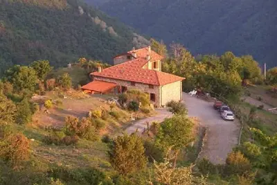 Villa 'Rurale Della Barcareccia' avec vue sur mer