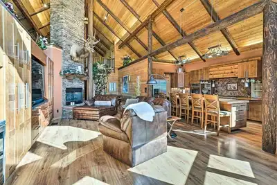 Image de *Luxury Cabin in the Pines *Bbq