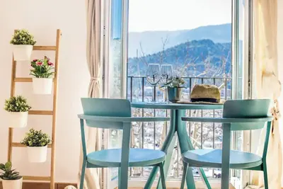 Image de Appartement de vacances Ca Na Magda avec vue sur la mer, Wi-Fi, climatisation et balcon.