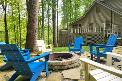 Image de Fish Toccoa River & Hike w Dog @ Toccoa Currents - King - Firepit - Office