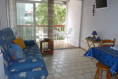 Image de 2minutes de la plage, appartement 4 personnes, proche commerces