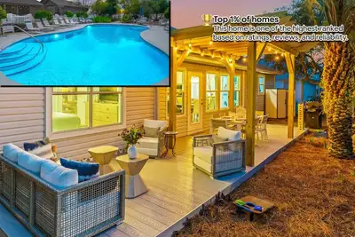Image de Pool, 4 min walk to Crystal Beach, Luxe home!